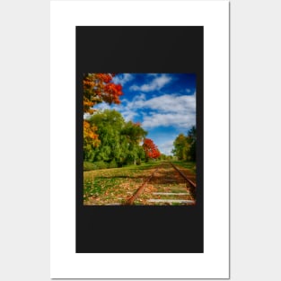 Railroad Tracks at Grand-Pre National Historic Site Posters and Art